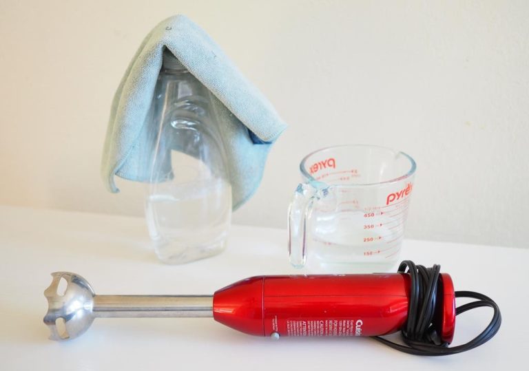 How to Clean Immersion Blender